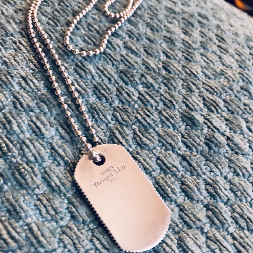 Tiffany & Co. Coin Edge Pendent.